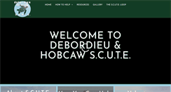 Desktop Screenshot of debordieuscute.org